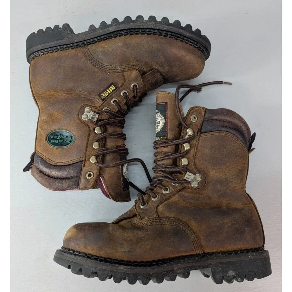 Georgia Sport & Trail Gore-Tex Boots Men Size US 8M Thinsulate Ultra 600 Leather - Picture 7 of 14